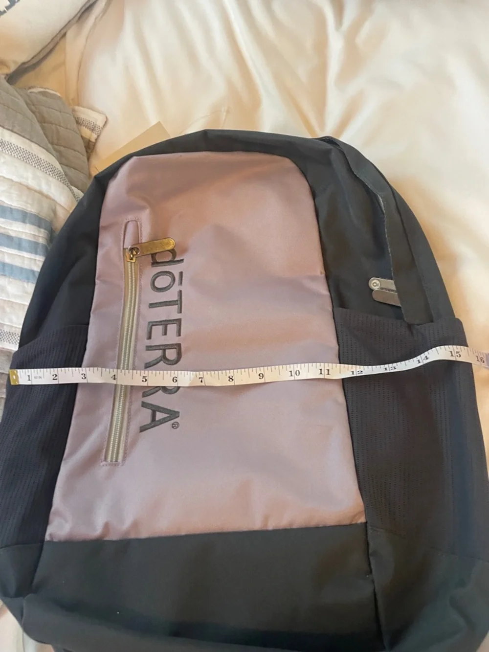 Doterra Black and Mauve Logo Backpack - Picture 11 of 12